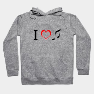 I love music Hoodie